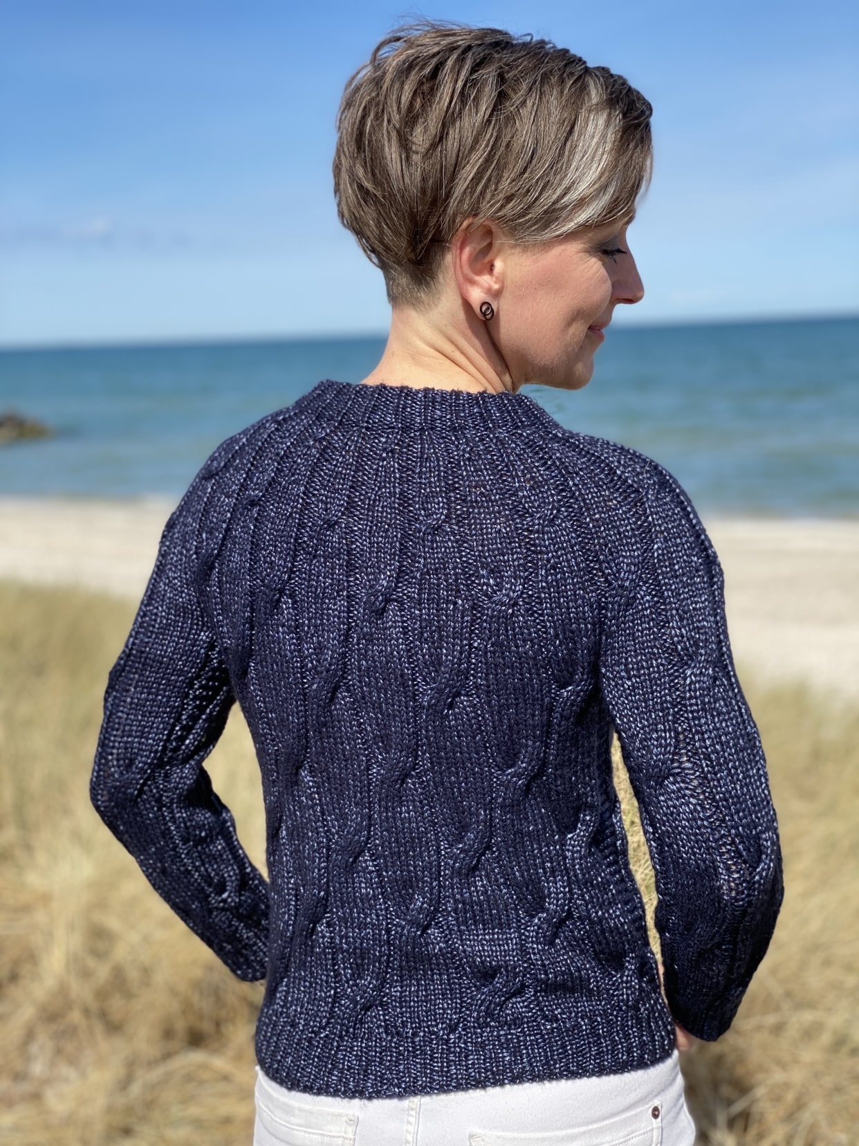 FR39b Bluse Med Snoninger - Billede 5