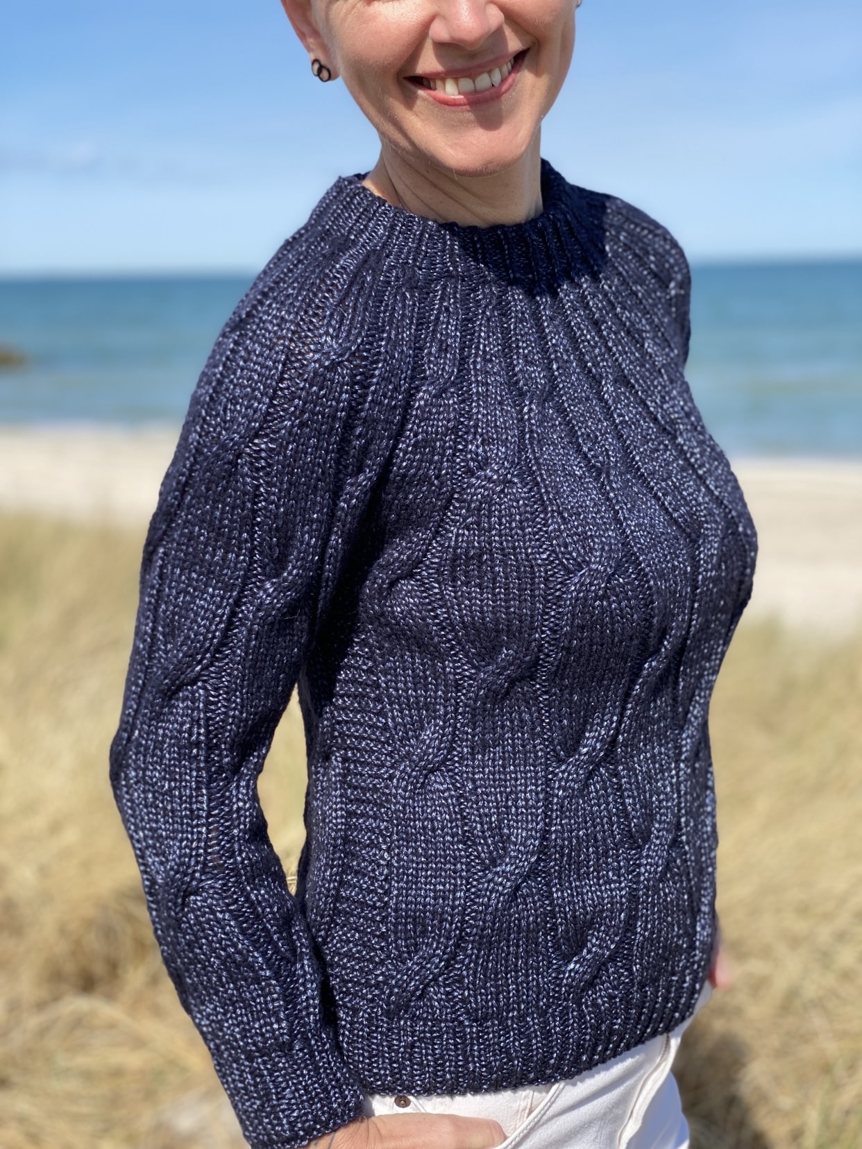 FR39b Bluse Med Snoninger - Billede 4