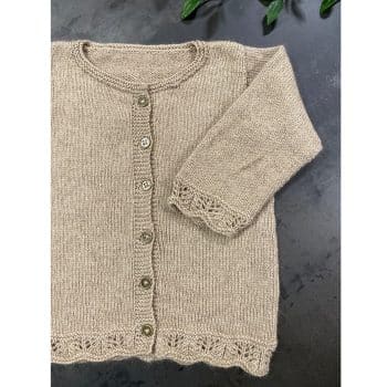FR104 Baby Cardigan Mink