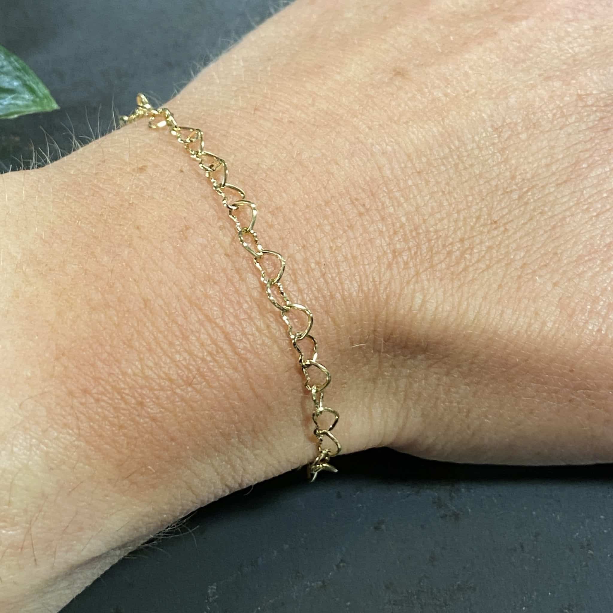 S13 Armbånd af Hjerter - Billede 2